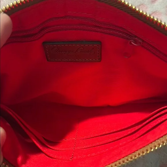 EUC Dooney & Bourke Lime Green Purse - Picture 4 of 6